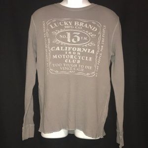 Lucky Brand Vintage Inspired Motorcycle Club No 13